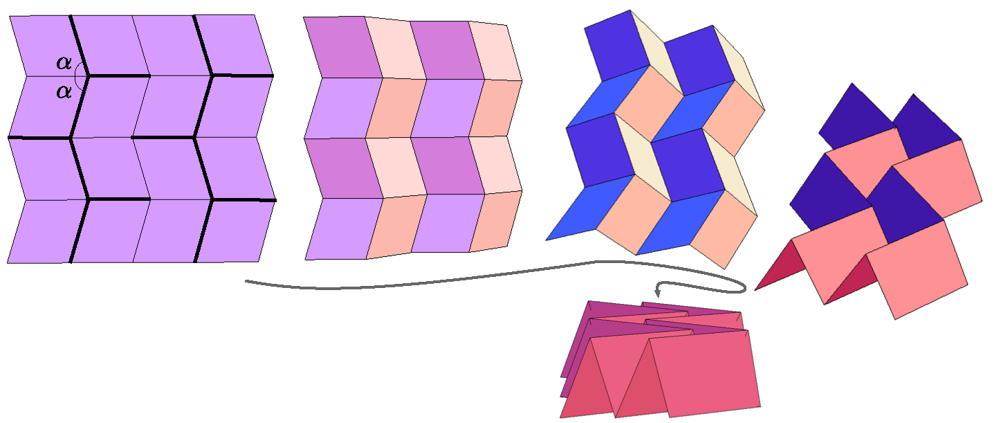 A rigid folding of the Miura-ori crease pattern